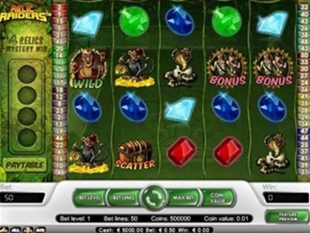 無料カジノスロットゲーム Vj Relic Raders