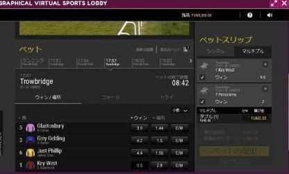 Lucky Nikiトロッターレース賭け方A1