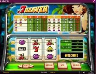 無料カジノスロットゲームゲーム7 Heaven